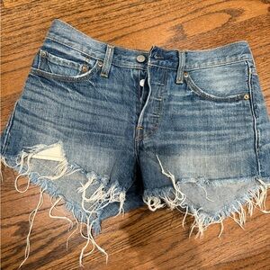 Levi's 501 classic cutoff shorts (26) - $20